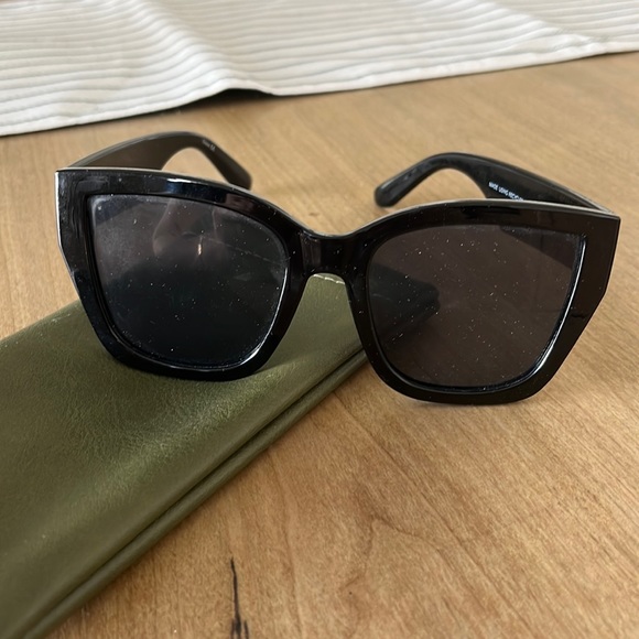 AIRE Black Sunglasses - Picture 3 of 4